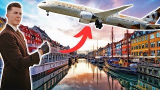 Etihad Crew – Abu Dhabi To Copenhagen Ready For Flight [upl. by Euqirdor]