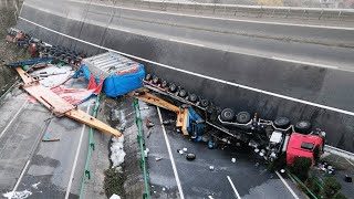 15 Dangerous IDIOTS Excavator amp Truck Operator Fails  Tragic TRUCK Fails Collapse Bad Day VS Truck [upl. by Linda855]