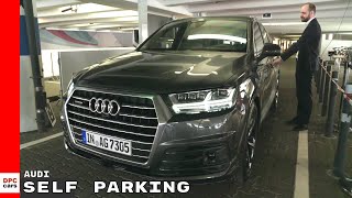 Audi Autonomous Self parking Demonstration [upl. by Zia]