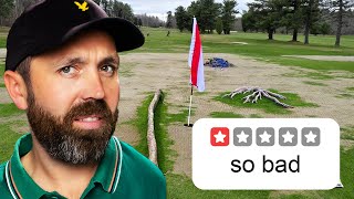 I played the WORST rated golf course How bad [upl. by Marris]