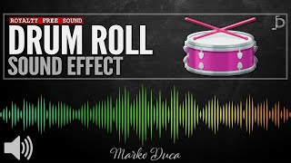 Drum Roll Sound Effect  Royalty Free Sound Effects [upl. by Issim891]