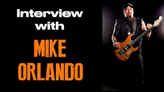 Interview with guitarist MIKE ORLANDO Sonic Universe amp Adrenaline Mob [upl. by Faucher]