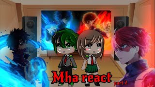 React to the Todoroki family part 2mhaNOT MY VIDEOSShoto vs Dabi [upl. by Ralf]