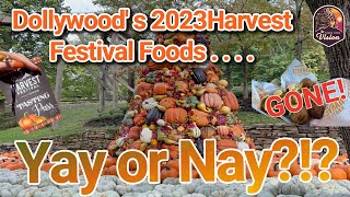 Dollywood’s 2023 Harvest Festival Food [upl. by Aynotahs]