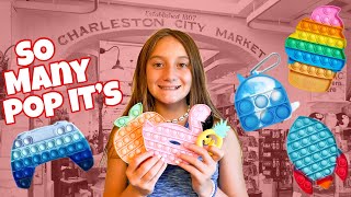 FIDGET SHOPPING at the CITY MARKET  Fidgets and Squishmallows [upl. by Aron]