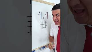 Multiplicação INCRÍVEL do Mr Bean da Matemática shorts [upl. by Essej]