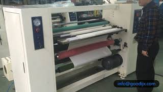 Medical surgical adhesive tape rewinding machine plaster tape rewinder [upl. by Euhc]