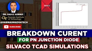 Silvaco TCAD BREAKDOWN CURRENT SIMULATION for pn Junction Diode and MOSFET 🔧⚡🔥 💻 [upl. by Normac]