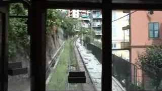 PrincipeGranarolo Cog Railway Genoa Italy [upl. by Alig]