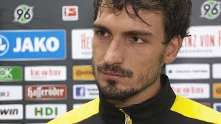 Mats Hummels Bis zum 42 eine offene Partie  Hannover 96  BVB 24 [upl. by Kcirdlek]