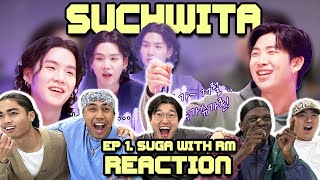 OUR FIRST TIME WATCHING SUCHWITA  SUGA with RM [upl. by Atipul307]