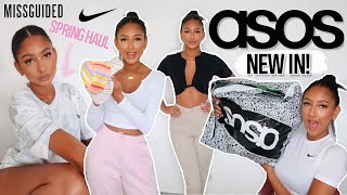 HUGE ASOS NEW IN TRY ON HAUL  SPRING 2020  Antoinette Victoria [upl. by Sirromed]