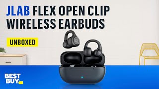 JLab Flex Open Clip Wireless Earbuds – from Best Buy [upl. by Aiepoissac]