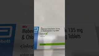 Mebeverine Hydrochloride 135 mg Chlordiazepoxide 5 mg colospa x tablets use an in fact [upl. by Baptlsta]