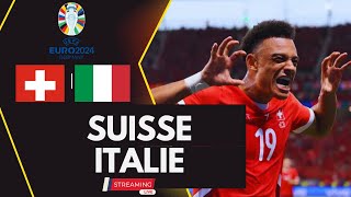 🔴SUISSE vs ITALIE EURO2024 LIVE MATCH EN DIRECT 8e de Finale [upl. by Devol740]