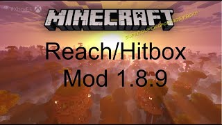 hitbox mod for 189 minecraft [upl. by Aklim]