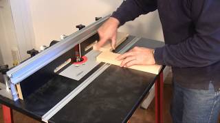 Setting Up and Using a Router Table  A woodworkwebcom woodworking video [upl. by Edny593]