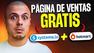 SYSTEME IO Como Crear Tu Página de Ventas 100 GRATIS  Tutorial PASO A PASO 2024 [upl. by Boykins482]