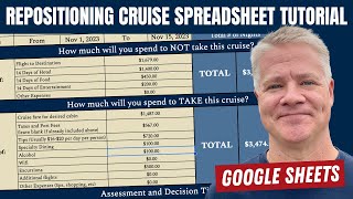 Repositioning Cruise Tool Fly vs Cruise Showdown FREE Spreadsheet [upl. by Duj]