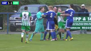 Haywards Heath Town vs Chichester City  4th November 2017 [upl. by Aicillyhp252]