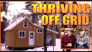 BUILDING THE ULTIMATE OFF GRID HOMESTEAD A Full Year Summary Of Our Cabin Life Journey [upl. by Barbi]