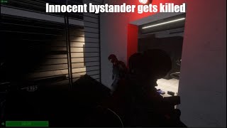 SCPSL Innocent bystander gets killed [upl. by Ashwin]