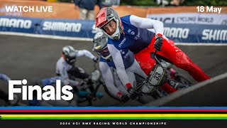 LIVE  Finals  2024 UCI BMX Racing World Championships [upl. by Cleodel99]