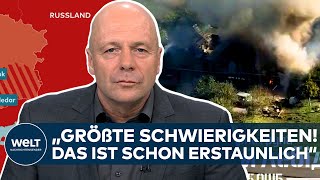 PUTINS KRIEG „Russen werden größte Schwierigkeiten haben“  Ukrainer setzen sich in Russland fest [upl. by Ahsitaf863]