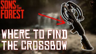 WhereHow to Get the Crossbow in Sons of the Forest [upl. by Adaj]