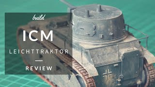 ICM 135 Leichttraktor 35330 Build Review [upl. by Savell]