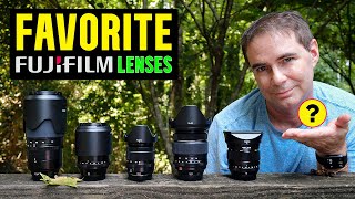 My FAVORITE Fujifilm Camera Lenses [upl. by Bethanne]