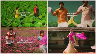 Aagayam ithanai naal song🎶 kadhal kettu kondu varuma lyrics 💞Whatsapp status [upl. by Euton23]