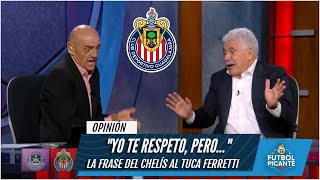 EXPLOTÓ Chelís SE LAS CANTÓ de frente al Tuca Ferretti por las Chivas vs Mazatlán  Futbol Picante [upl. by Mirak873]