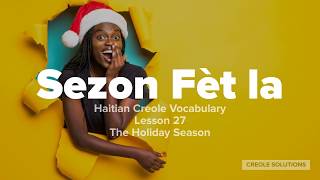 Top 10 useful Creole words for the Holiday Season [upl. by Cati]