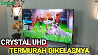 Samsung UHD AU7002  Unboxing Crystal UHD 4K Termuah dikelasnya [upl. by Elleiad]