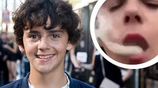 14 Year Old IT Star Jack Dylan Grazer APOLOGIZES for Weed Smoking Video [upl. by Ardnazil]