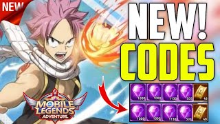 ✨NEW UPD✨ ML ADVENTURE CD KEY 2024  MOBILE LEGENDS ADVENTURE CODES 2024  MLA CODE [upl. by Netsruk]