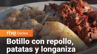 Botillo con repollo patatas y longaniza  Como Sapiens  RTVE Cocina [upl. by Yesrod582]