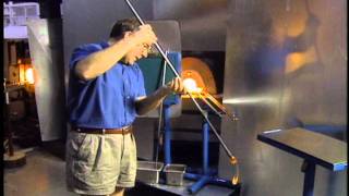 Glassmaking Technique FreeBlown Glass [upl. by Aryt]