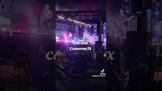 Clips from LOCASH concert in Cameron TX locashmusic smalltown 44farms [upl. by Newo8]