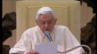 Benedicto XVI explica la Suma Teológica de Santo Tomás de Aquino [upl. by Eimas]