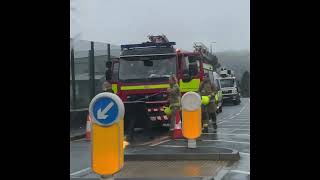 Fire at Ash Green Community Primary School in Mixenden Halifax [upl. by Aeel]