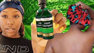 DRINKING LIQUID CHLOROPHYLL FOR A WEEK  AMAZING RESULTS [upl. by Selmore]