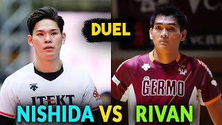 Rivan vs Yuji Nishida Flash Back pertemuan di Liga Jepang [upl. by Ettesil]