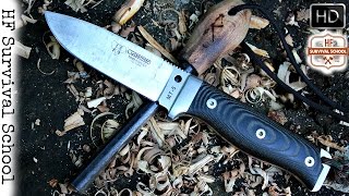 Cudeman MT5 Review  Best Spanish Survival Knife   Bushcraft  HD Video [upl. by Stag]