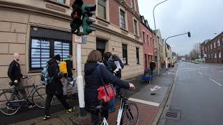 Fridays for Future unterwegs in Krefeld [upl. by Yennaiv]