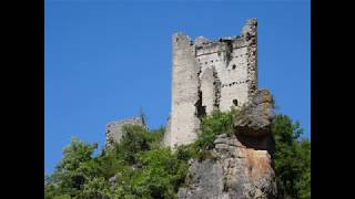 Hauterives et son château 12e gorges duTarn Lozère [upl. by Darian]