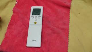 Fujitsu Aircon Remote  How to use Sleep Mode [upl. by Anzovin514]