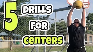 Top 5 Basketball Drills For Centers [upl. by Pylle]