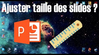 Tuto Comment modifier la taille des slides dans un diaporama Powerpoint [upl. by Gwendolyn159]